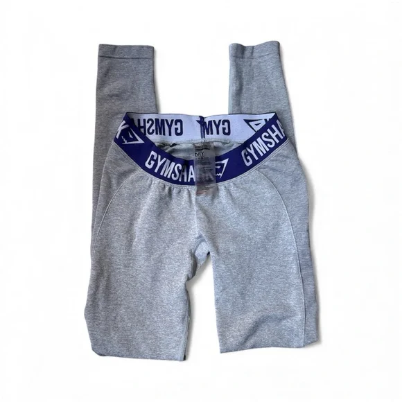 Gymshark Flex High Waisted Leggings Light Grey | Size [S] 🩷 - Picture 3 of 3